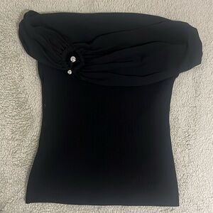 Black elegant Zara top